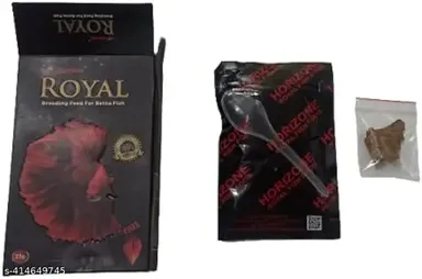 Royal Betta Fish Food 22gm – Premium, Scientifically Formulated for Growth, Color Enhancement & Optimal Water Stability thumbnail 3