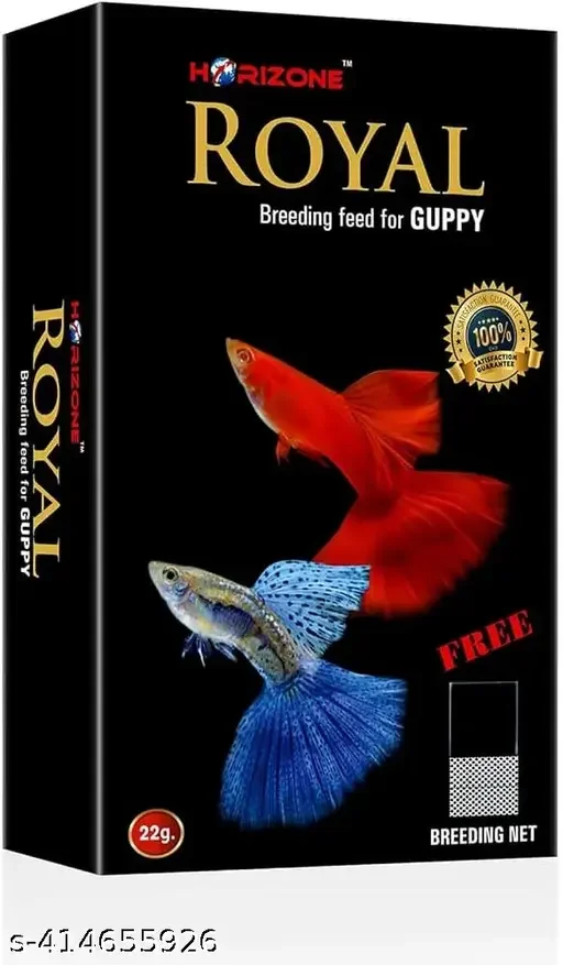 Royal Breading Feed for Guppy – Premium Guppy Fish Food for Breeding, Growth & Nutrition – 22gm image 2