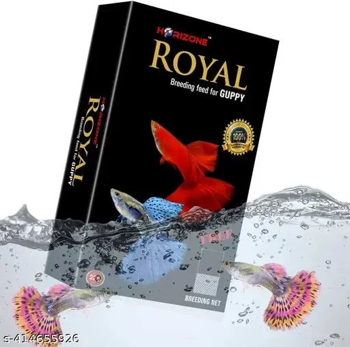 Royal Breading Feed for Guppy – Premium Guppy Fish Food for Breeding, Growth & Nutrition – 22gm image 3