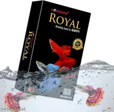 Royal Breading Feed for Guppy – Premium Guppy Fish Food for Breeding, Growth & Nutrition – 22gm thumbnail 2