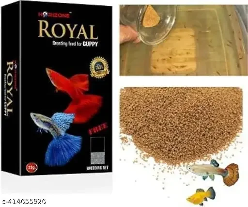 Royal Breading Feed for Guppy – Premium Guppy Fish Food for Breeding, Growth & Nutrition – 22gm image 4