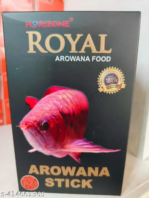 Royal Arowana Fish Food 100gm - Premium Arowana Fish Food for Growth and Color Enhancement image 1