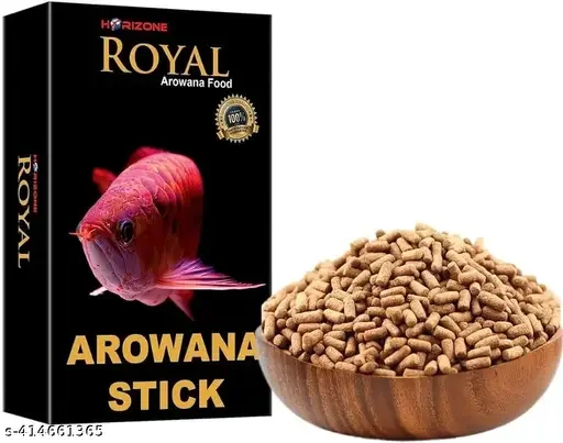 Royal Arowana Fish Food 100gm - Premium Arowana Fish Food for Growth and Color Enhancement image 2