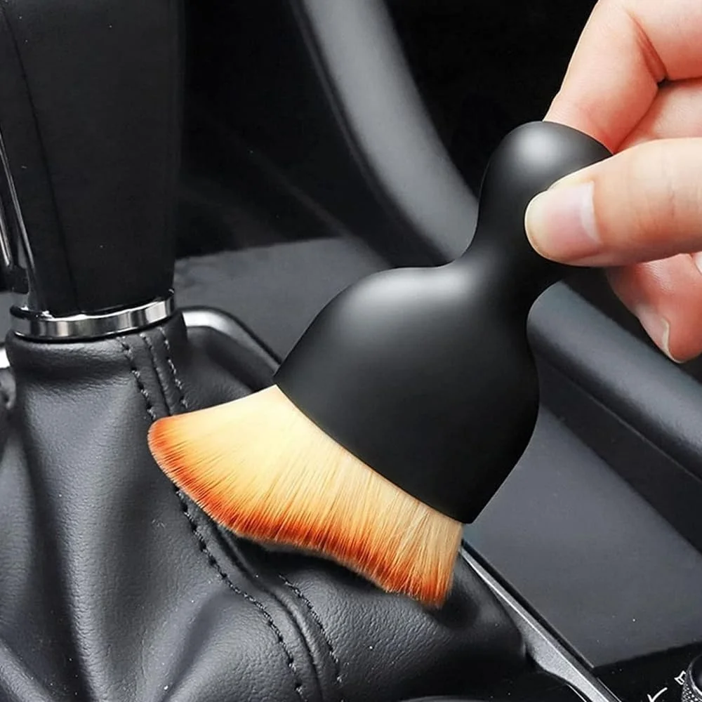 Car Interior Cleaner Brush - AstonAndia Soft Cleaning Brush for Car Detailing, Dashboard & Interior Multipurpose Car Brush Tool image 2