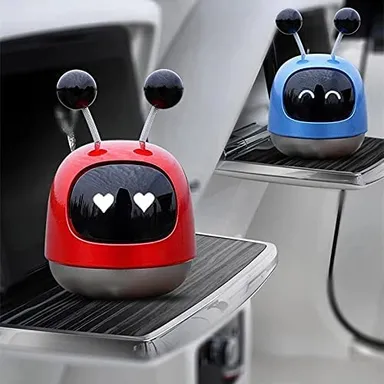 CarFrill Robot Car Dashboard Diffuser | Multi-color Air Freshener & Interior Decoration Accessory for Car, Bedroom, Living Room, Office | Aromatherapy Diffuser Ornament thumbnail 3