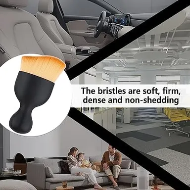 CarFrill Car Detailing Brush | Multifunctional Soft Bristle Cleaning Brush for Air Conditioner Vents, Dashboard & Car Accessories | Interior & Exterior Car Cleaning Tool thumbnail 6