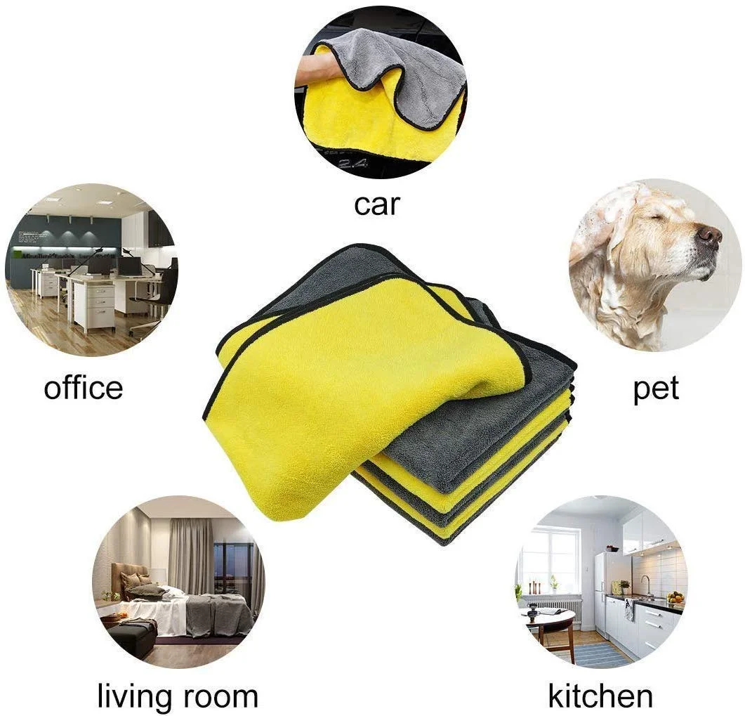 CarFrill Microfiber Car Cleaning Cloth | for Detailing & Polishing 800 GSM  Pack of 3, 45x40 cm  image 7