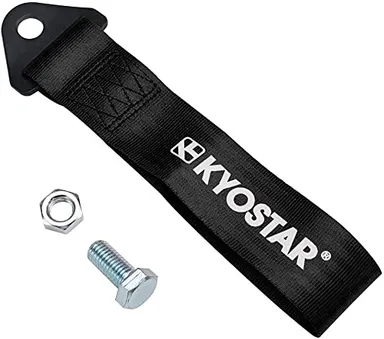 CarFrill Universal Tow Strap | High Strength Racing Tow Rope for Front & Rear Bumper Towing Hook (Red, 1000 kg Capacity) thumbnail 4