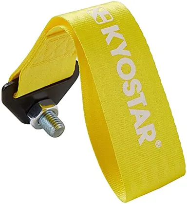 CarFrill Drift Tow Strap Hook (Yellow Universal) |Premium Towing Belt for Rally Cars, Heavy Duty Towing Strap thumbnail 2