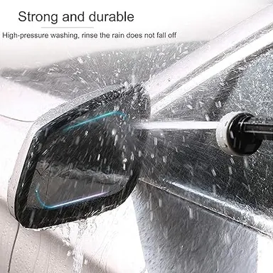 CarFrill 2PCS Anti Fog Rearview Mirror Film  Waterproof, Anti Glare, Nano Film for Car, Scratch and Mist Protection (5.9x3.9 Inches) thumbnail 5