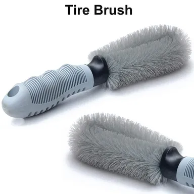 CarFrill 2 Pack Steel and Alloy Wheel Cleaning Brush Set | Rim & Tire Brush Cleaner for Car, Motorcycle & Bicycle | Durable Cleaning Tools by CarFrill thumbnail 3