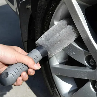 CarFrill 2 Pack Steel and Alloy Wheel Cleaning Brush Set | Rim & Tire Brush Cleaner for Car, Motorcycle & Bicycle | Durable Cleaning Tools by CarFrill thumbnail 5