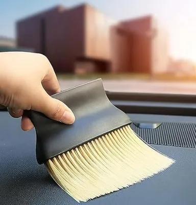 CarFrill Auto Interior Dust Brush, Soft Bristle Car Cleaning Brush for Automotive Dashboard, Leather, Skylight  Premium Detailing Brush for Interior & Exterior thumbnail 0