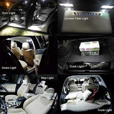 CarFrill 31mm LED Bulb for Car Interior | Ultra Bright Dome Light with Festoon Holder | 3 Pack Super Bright Roof & Reading Light thumbnail 2