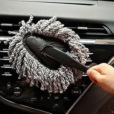CarFrill Super Soft Microfiber Car Dash Duster Brush |Car Cleaning, Home Kitchen, and Computer Dusting Tool thumbnail 1