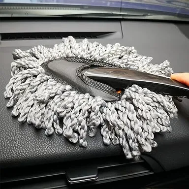 CarFrill Super Soft Microfiber Car Dash Duster Brush |Car Cleaning, Home Kitchen, and Computer Dusting Tool thumbnail 2