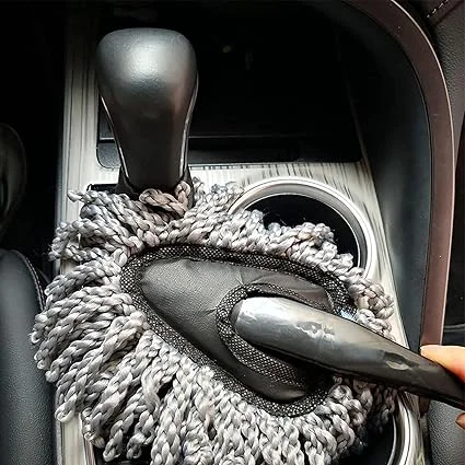 CarFrill Super Soft Microfiber Car Dash Duster Brush |Car Cleaning, Home Kitchen, and Computer Dusting Tool image 4