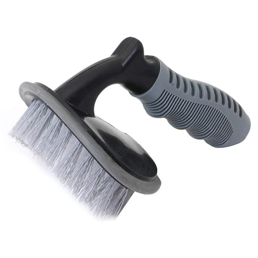 Car Wheel Cleaning Brush-Car Frill Tire Rim Scrub Brush for Alloy Wheels & Soft Brush Cleaner for Car Rims image 1