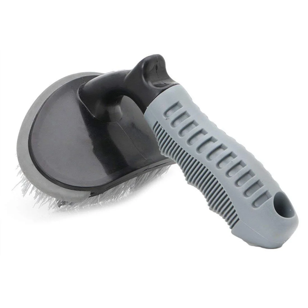 Car Wheel Cleaning Brush-Car Frill Tire Rim Scrub Brush for Alloy Wheels & Soft Brush Cleaner for Car Rims image 3