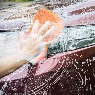 CarFrill Microfiber Car Wash Sponge Non Scratch Microfibers for Cleaner Cars | Essential Car Wash Kit (1 Pack) thumbnail 5