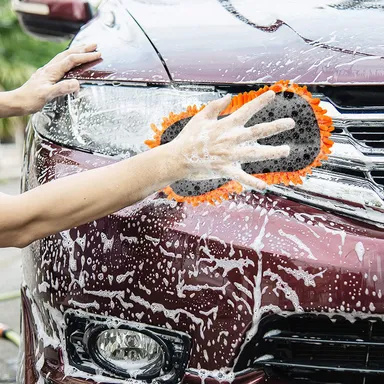CarFrill Microfiber Car Wash Sponge Non Scratch Microfibers for Cleaner Cars | Essential Car Wash Kit (1 Pack) thumbnail 7