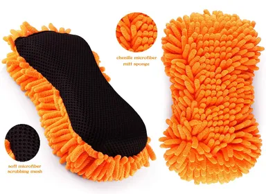CarFrill Microfiber Car Wash Sponge Non Scratch Microfibers for Cleaner Cars | Essential Car Wash Kit (1 Pack) thumbnail 8
