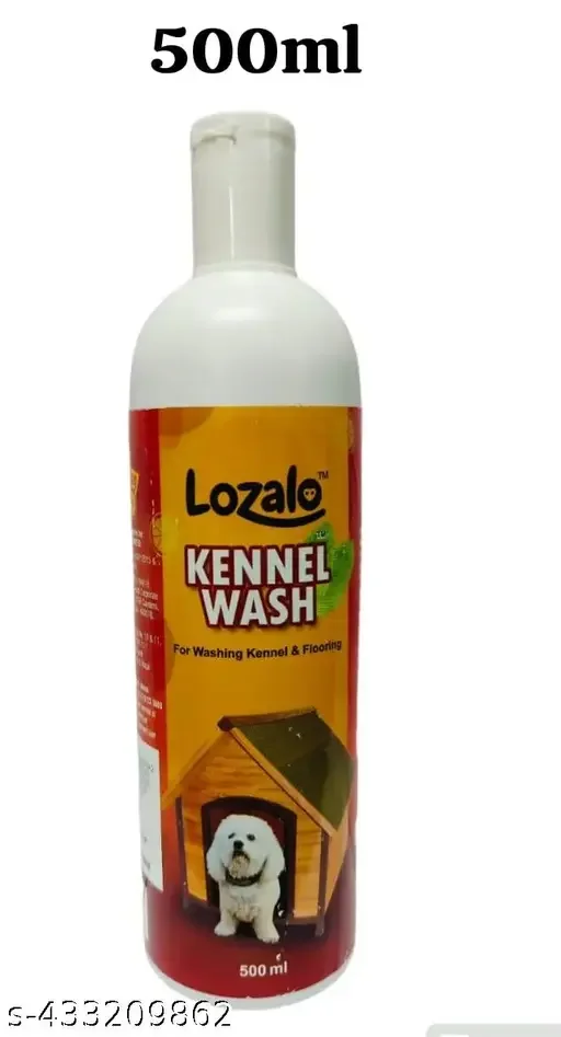 Kennel Wash 500ml for Washing Kennel & Flooring | Antibacterial Liquid for Pet Hygiene | Pack of 1 by Lozalo image 1