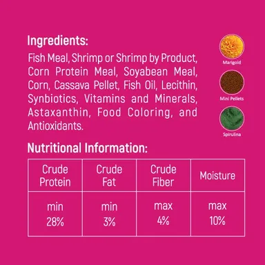 Taiyo Pink Fish Food Combo Pack 100gm + 200gm Pouch with 20gm Free - High Nutritious Aquarium Fish Food, Promotes Growth, Enhances Color, Non-Water Fouling, Rich in Vitamin C & E thumbnail 2