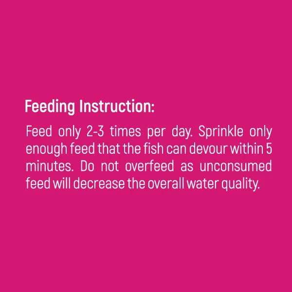 Taiyo Pink Fish Food Combo Pack 100gm + 200gm Pouch with 20gm Free - High Nutritious Aquarium Fish Food, Promotes Growth, Enhances Color, Non-Water Fouling, Rich in Vitamin C & E image 4