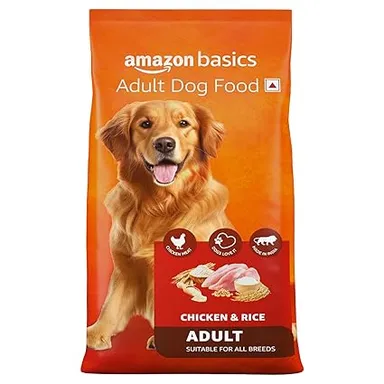 Bairo Adult Dog Food | Chicken & Rice 10kg Bag | High Protein Dry Food for All Breeds | Supports Healthy Skin, Coat, Digestion & Immunity thumbnail 0