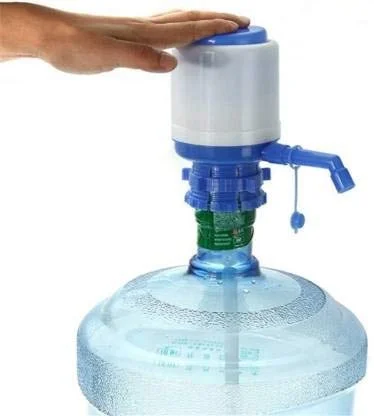 Water Dispenser Pump | Portable Hand Press Pump for 20 Liter, Easy-to-Use Blue Water Bottle Pump for Home and Office image 4