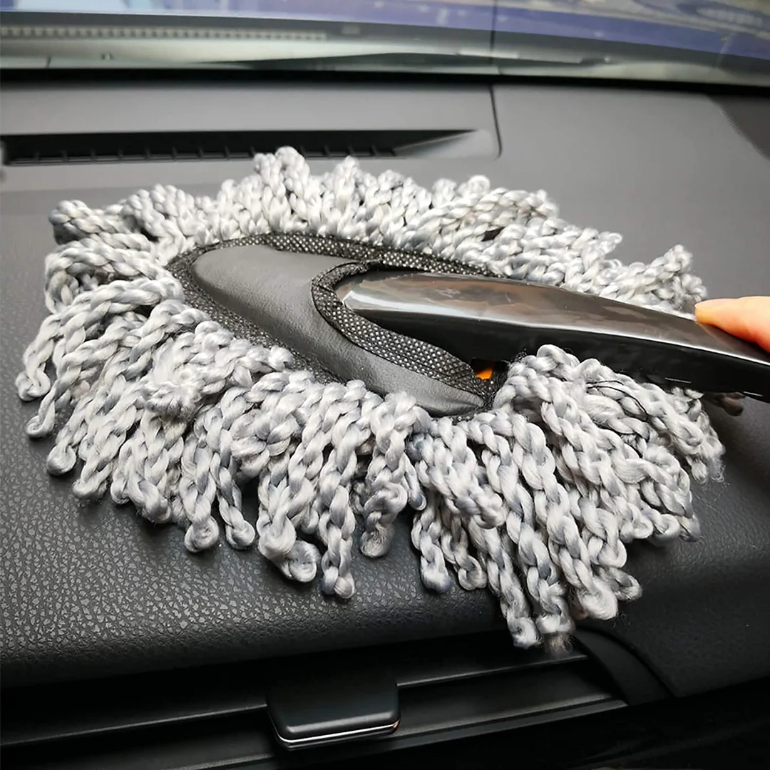 CarFrill Super Soft Microfiber Car Dash Duster Brush for Car Cleaning, Home Kitchen & Computer Cleaning Dusting Tool | Multi purpose Microfiber Brush image 3