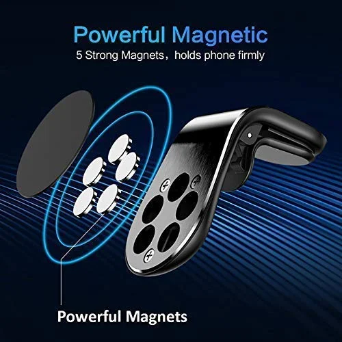 CarFrill Magnetic Phone Car Mount Holder | Hands Free Universal Smartphone & GPS Holder for Car Air Vent, Compatible with All Smartphones, Camera & GPS Devices (Pack of 1) image 5