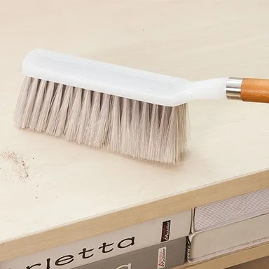 CarFrill Bristle and Wood Carpet and Upholstery Long Handle Dust Cleaning Brush 36x7.5cm | Best Brush for Car & Home Upholstery, Carpet Cleaning thumbnail 3