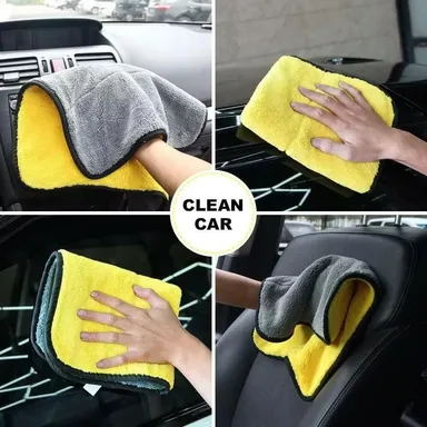 CarFrill Car Cleaning Combo 5 Pcs Pack | Microfiber Dusting Brush, Car Interior Cleaner & Soft Brush for Seats, Carpet, Scratch Free Cleaning Tools thumbnail 7