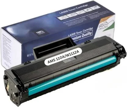 AMS HP110A W1112A Premium Quality Black Ink Toner Cartridge for LaserJet 100/MFP130 Printers image 1
