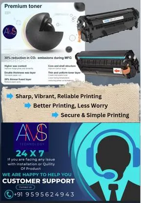 AMS HP12A/FX9/303 Universal Premium Quality Toner Cartridge for HP & Canon Printers thumbnail 4