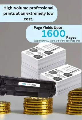 AMS CANON Universal Premium Quality LaserJet Toner Cartridge | Black Ink Cartridge image 3