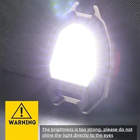 CarFrill LED Mini COB Working Flashlight | Adjustable Stand, Magnetic Base, Waterproof, Rechargeable Keychain Light with 7 Modes, Bottle Opener, Whistle & Cigarette Lighter image 4