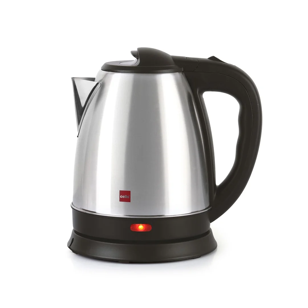 Cello Quick Boil Electric Kettle 1.5 Litre | Stainless Steel Tea & Coffee Kettle | Portable Travel Kettle | Instant Noodles| Soup, Water Boiler image 6