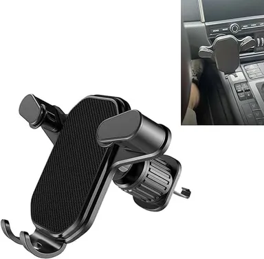 CarFrill Car Phone Holder for Dashboard | CarFrill Mobile Holder, Firm Inverted Hook Base, Adjustable Horizontal Vertical Mount | Secure Phone Mount for Car, Best Universal Car Phone Holder thumbnail 0