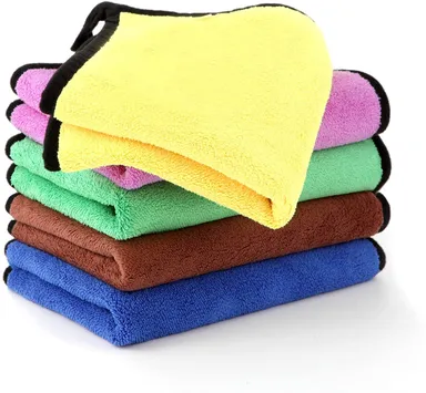 CarFrill Premium Microfiber Towels for Car Washing & Household Cleaning | Highly Absorbent, Lint Free, Streak Free (40 x 30 CM), 4 Pack thumbnail 2