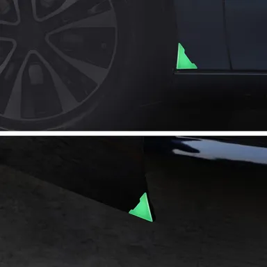 CarFrill 4 Pcs Car Door Edge Guards | Anti Collision Strip Anti Scratch Trim Luminous Corner Protector for SUV Universal Door Bumper Accessories thumbnail 4