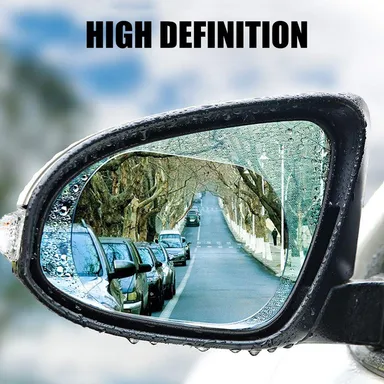 CarFrill Anti|Fog Waterproof Rear View Mirror Film thumbnail 0