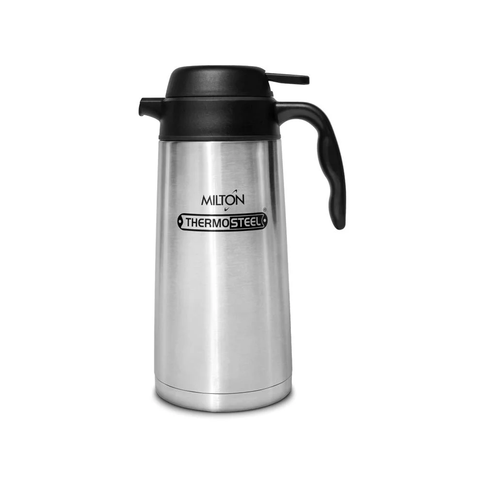 Milton Thermosteel 1600 ml Stainless Steel Vacuum Insulated Hot and Cold Flask | Leak-Proof, Durable, and Portable image 2