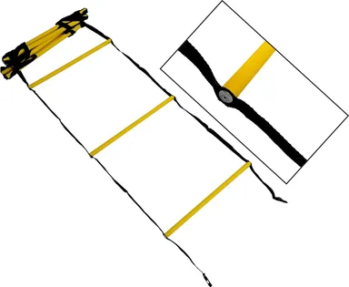 Agility Marker Cone 9 Inch Pack of 12 |Training Hurdles 9 Inch Pack of 10 |Agility Ladder 4 Meter Pack of 1|Sports Training Kit thumbnail 2