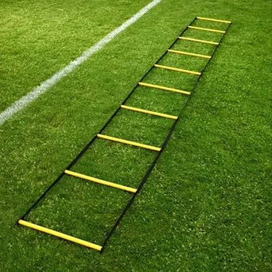 Agility Marker Cone 9 Inch Pack of 12 |Training Hurdles 9 Inch Pack of 10 |Agility Ladder 4 Meter Pack of 1|Sports Training Kit thumbnail 5