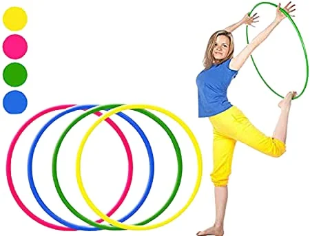 Collapsible 30-Inch Hula Hoop  Portable Exercise Hoop for Adults & Kids  Durable, Lightweight, Includes Carry Bag  Ideal for Fitness, Yoga & Flow Arts (Pack of 2) image 4
