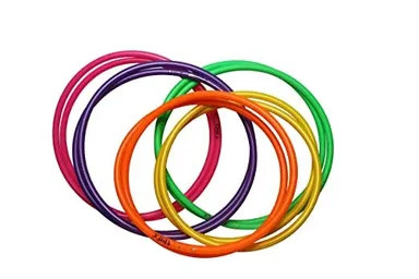 Collapsible 30-Inch Hula Hoop  Portable Exercise Hoop for Adults & Kids  Durable, Lightweight, Includes Carry Bag  Ideal for Fitness, Yoga & Flow Arts (Pack of 2) thumbnail 0