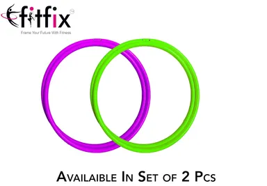 Collapsible 30-Inch Hula Hoop  Portable Exercise Hoop for Adults & Kids  Durable, Lightweight, Includes Carry Bag  Ideal for Fitness, Yoga & Flow Arts (Pack of 2) thumbnail 1